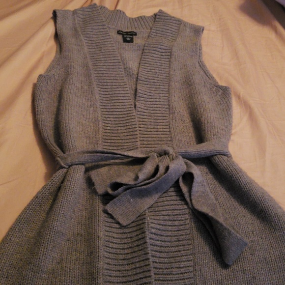 New York & Company Sweaters - Open sweater with belt